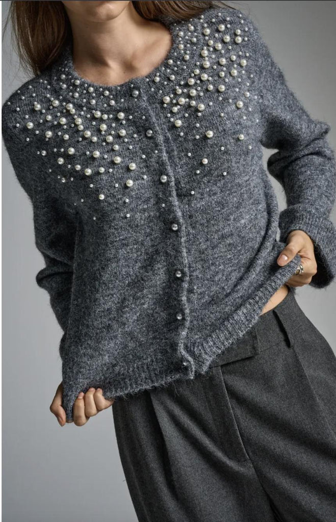 ONLY Cardigan - Miggie - Medium Grey Melange