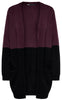 ONLY Cardigan - Queen - Windsor Wine W. Black