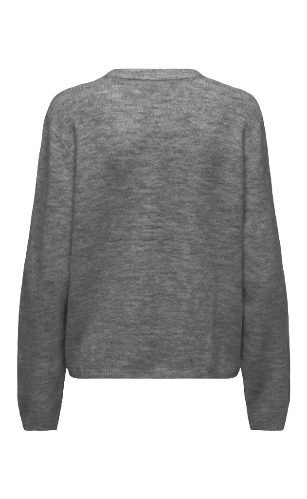 ONLY Cardigan - Simoni - Medium Grey Melange