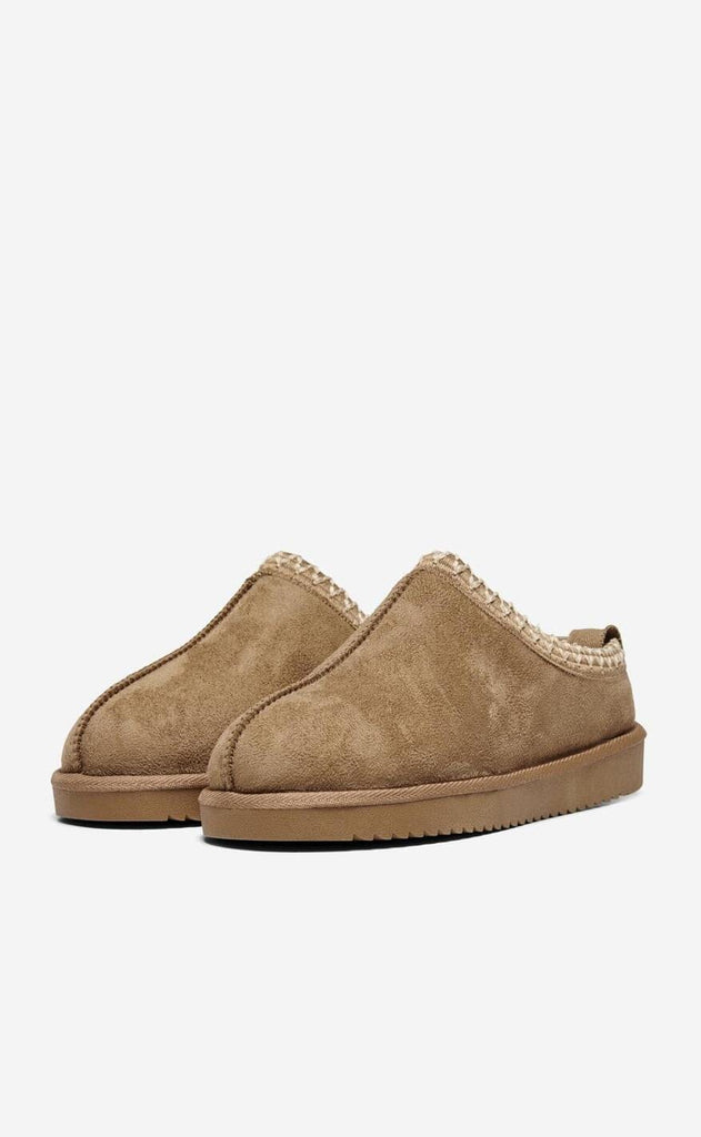 ONLY Hjemmesko - Stella Teddy - Cognac