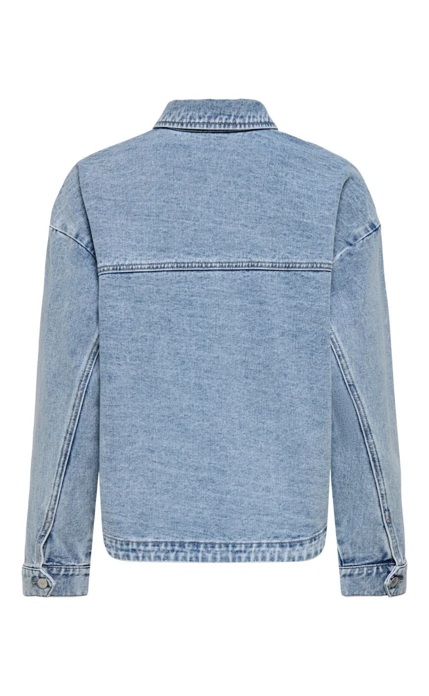 ONLY Jakke - Ferbie - Light Blue Denim