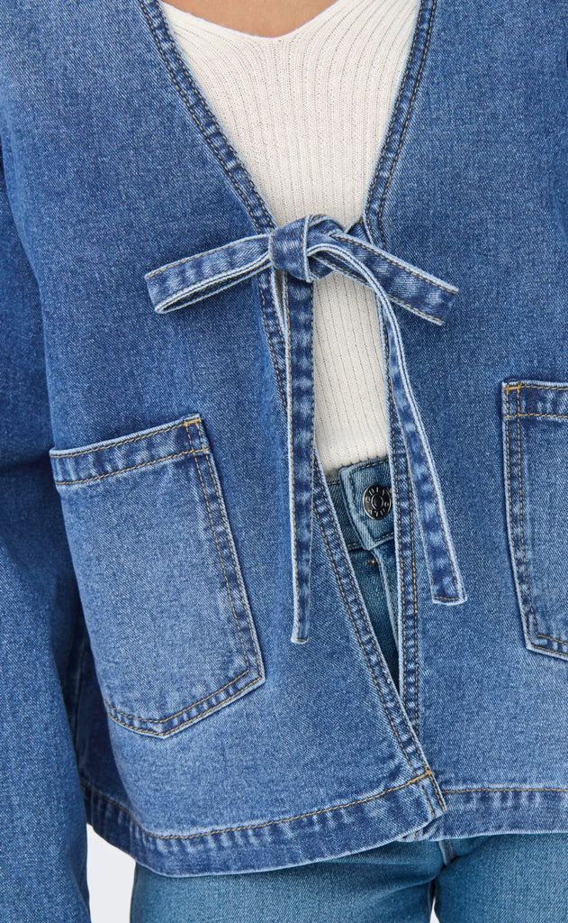 ONLY Jakke - Jenna - Medium Blue Denim