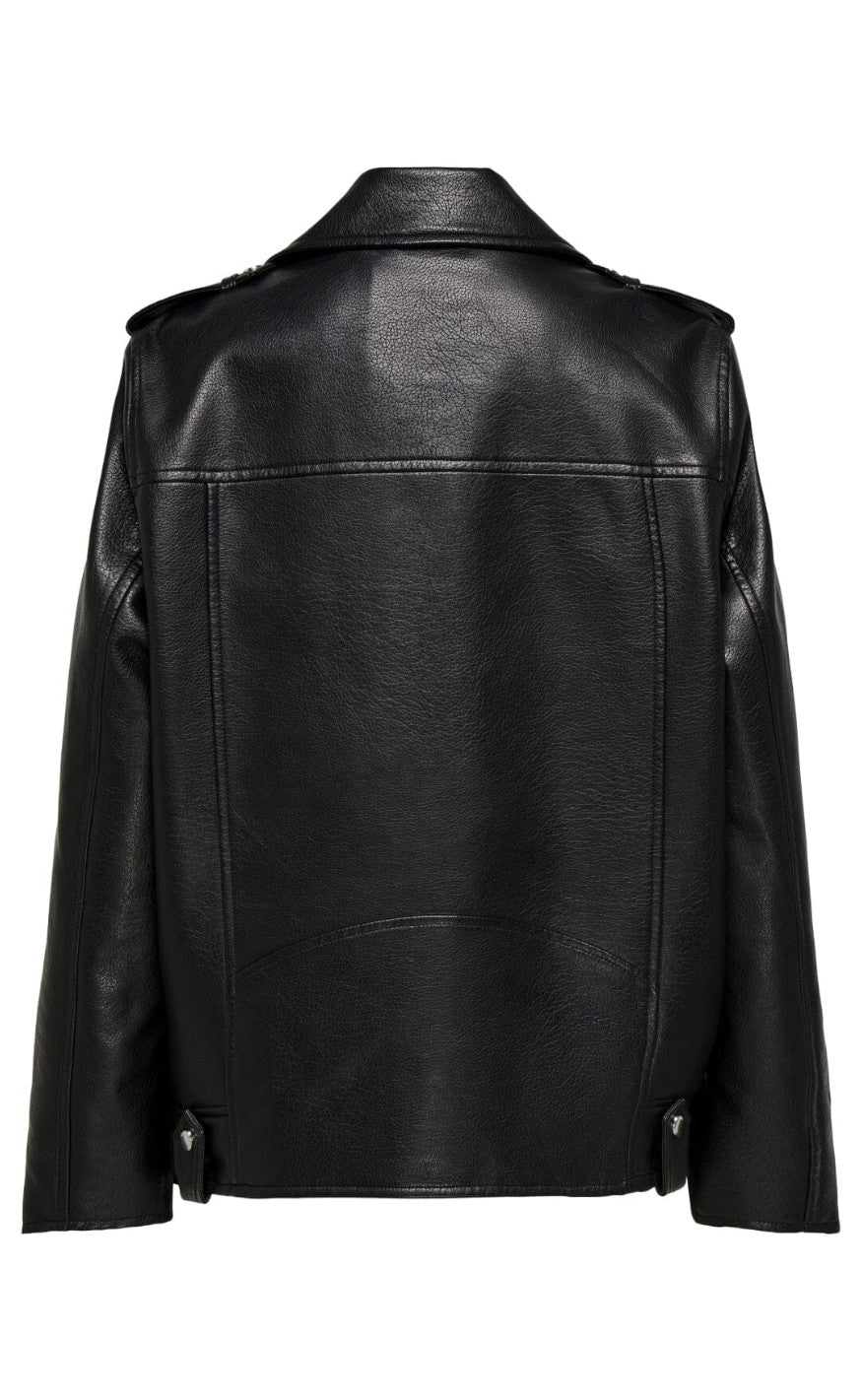 ONLY Jakke - Mille Faux Leather - Black