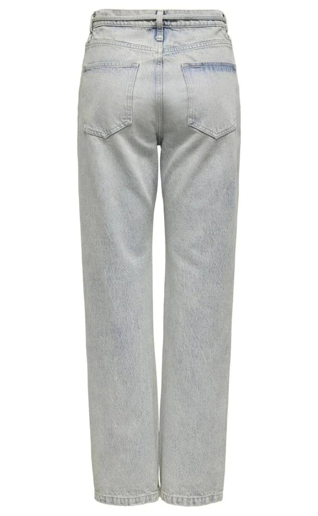 ONLY Jeans - Gypsy HW Straight - Light Blue Denim