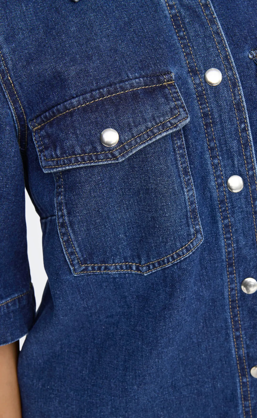 ONLY Kjole - Belle - Dark Blue Denim