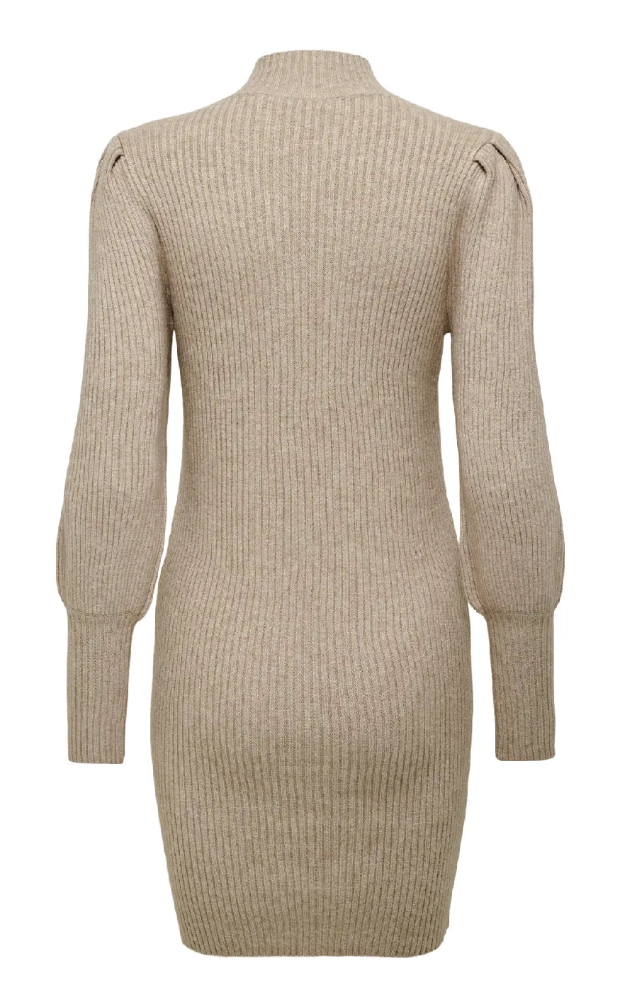 ONLY Kjole - Katia - Mocha Meringue/w. Melange