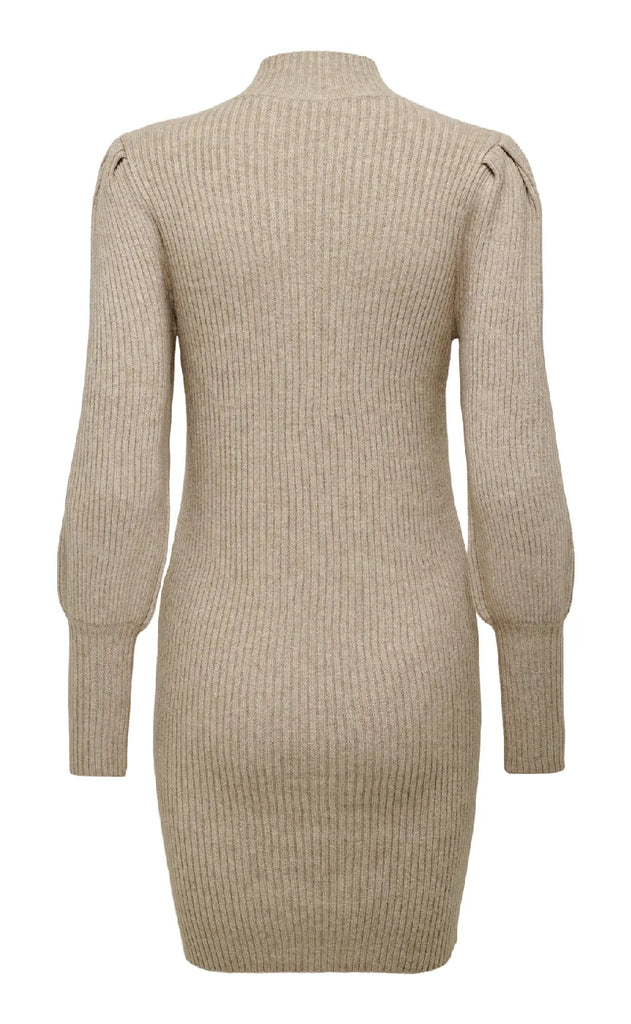 ONLY Kjole - Katia - Mocha Meringue/w. Melange