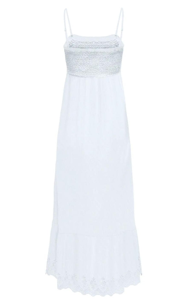 ONLY Kjole - Lou Smock - Bright White