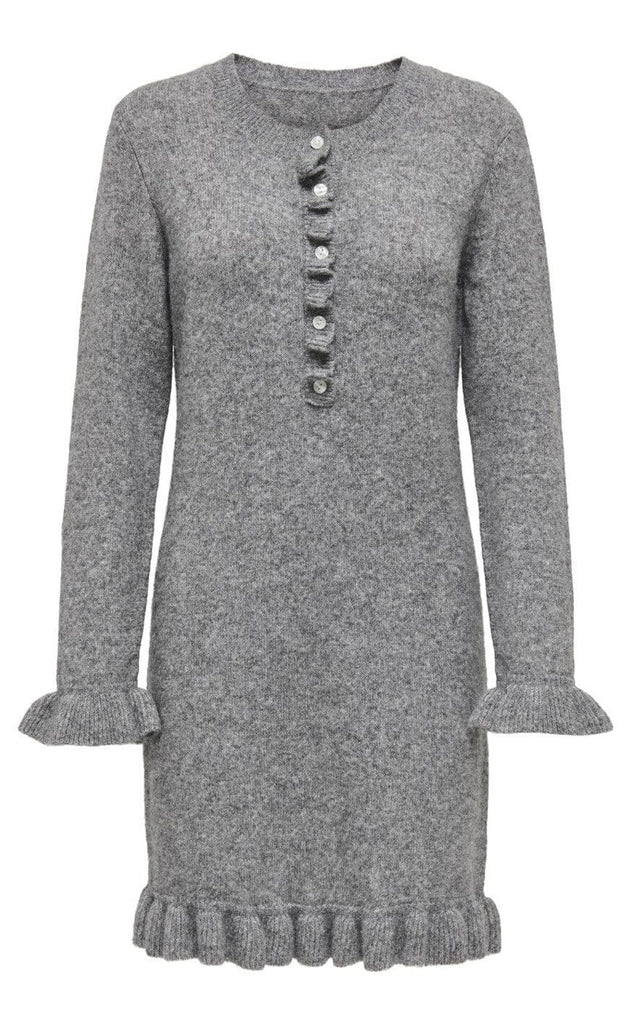 ONLY Kjole - Merla - Medium Grey Melange