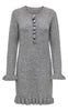 ONLY Kjole - Merla - Medium Grey Melange