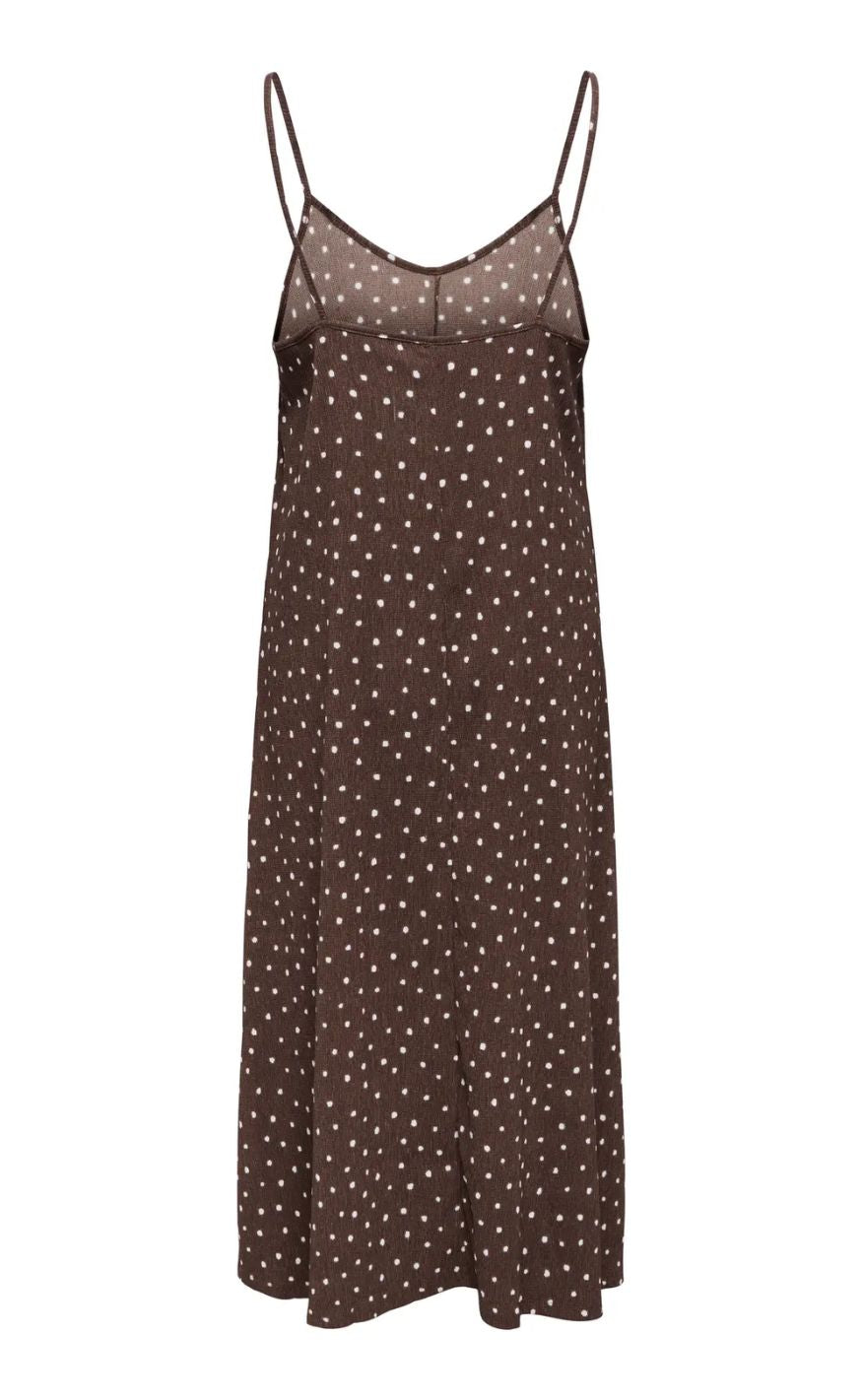 ONLY Kjole - Molly - Shopping Bag/Cloud Dancer Dots