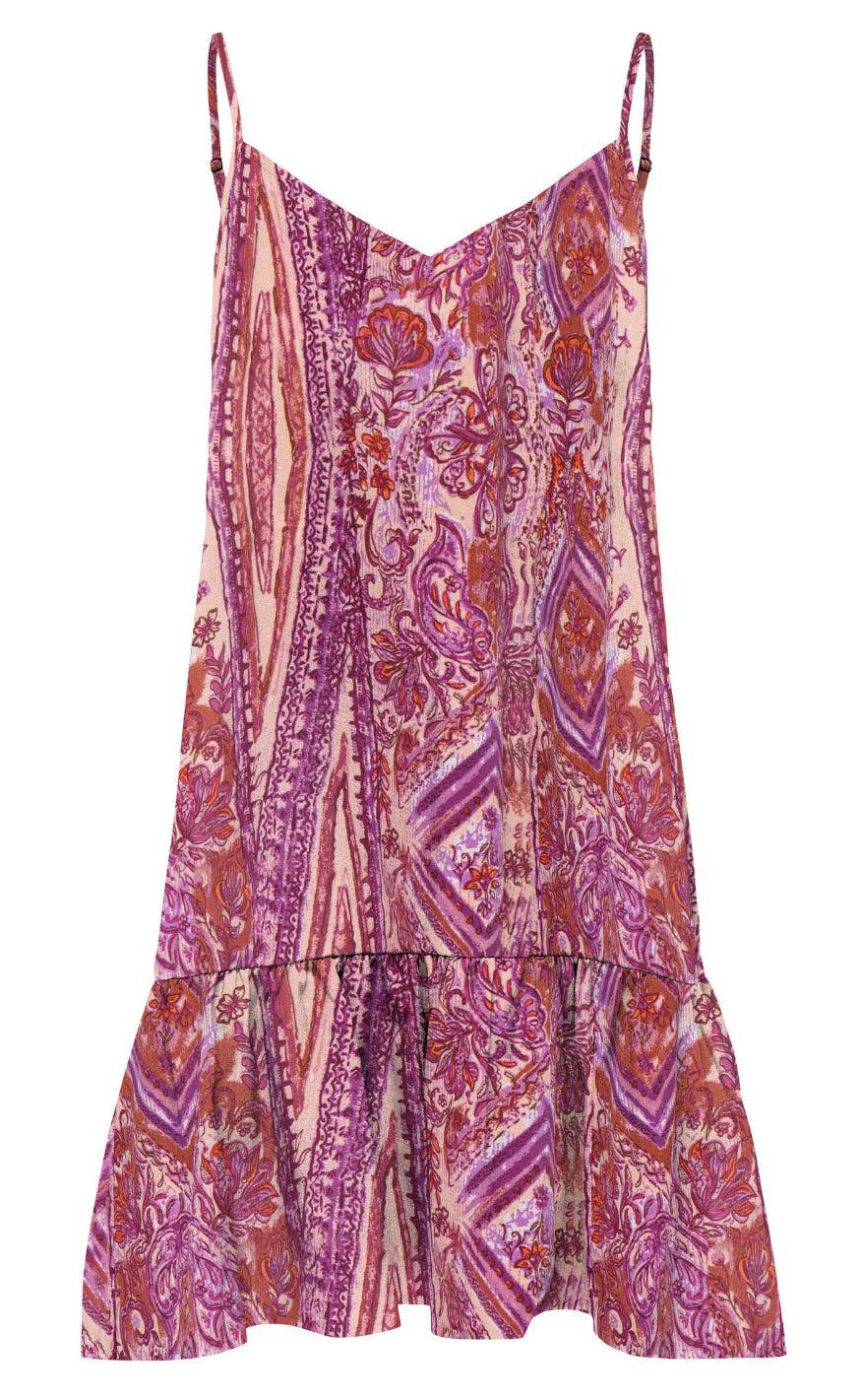 ONLY Kjole - Nova Vis Giu - Fuchsia Fedora w. Bohobabe