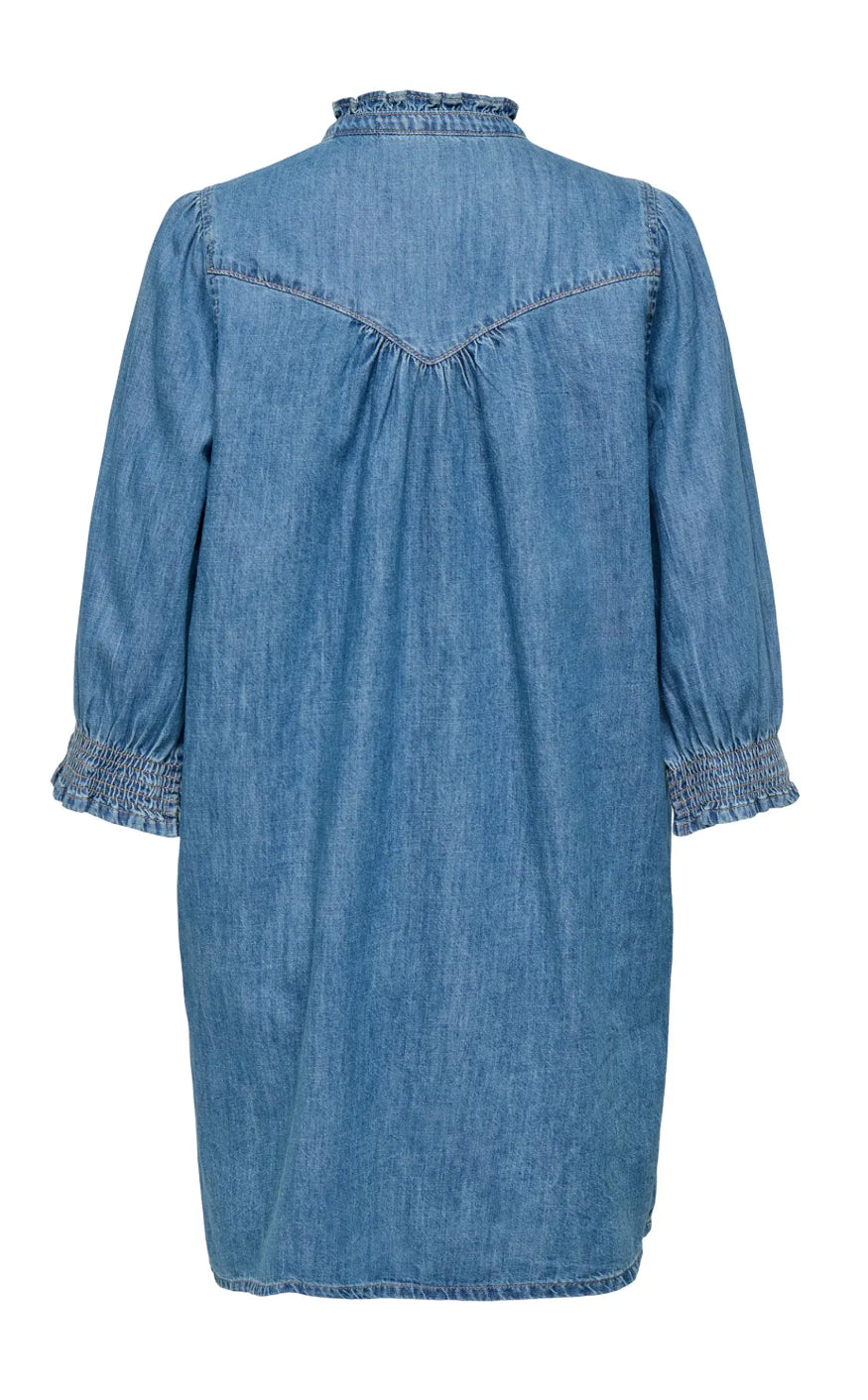 ONLY Kjole - Raya - Medium Blue Denim
