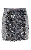 ONLY Nederdel - Jadel - Silver w. Silver Sequins