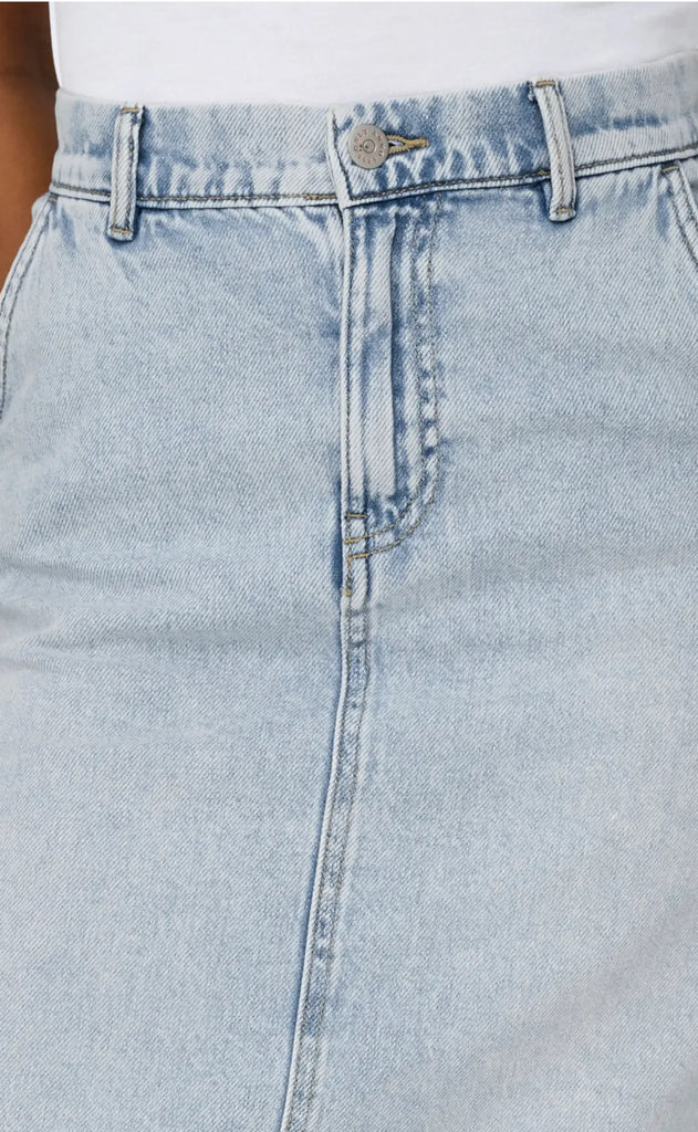 ONLY Nederdel - Mindy - Light Blue Denim