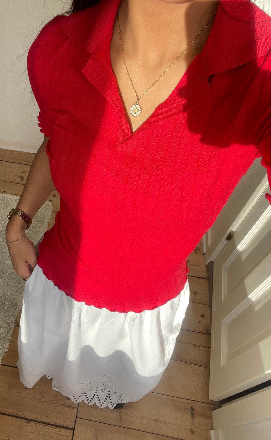 ONLY Nederdel - Tulum - Bright White