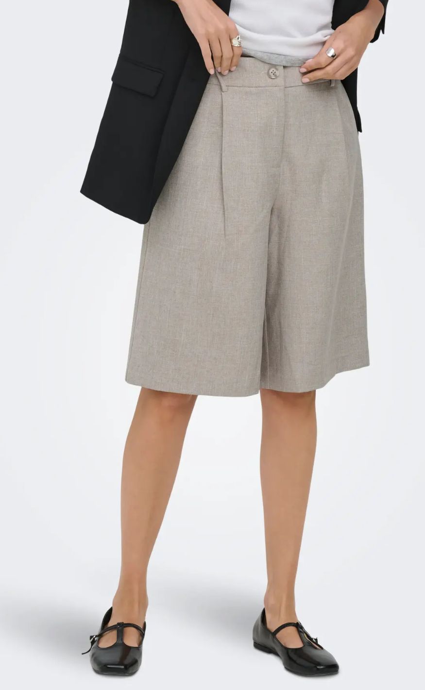 ONLY Shorts - Linda Long - Fungi w. Melange