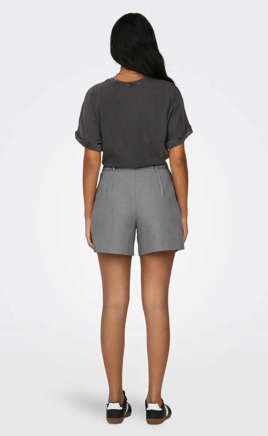 ONLY Shorts - Linda - Medium Grey Melange