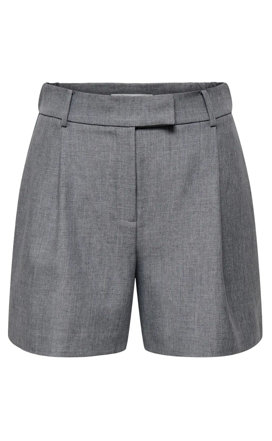 ONLY Shorts - Linda - Medium Grey Melange