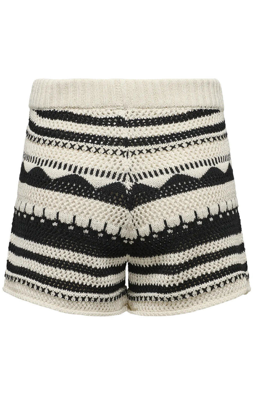 ONLY Shorts - Merida Life - Ecru Black