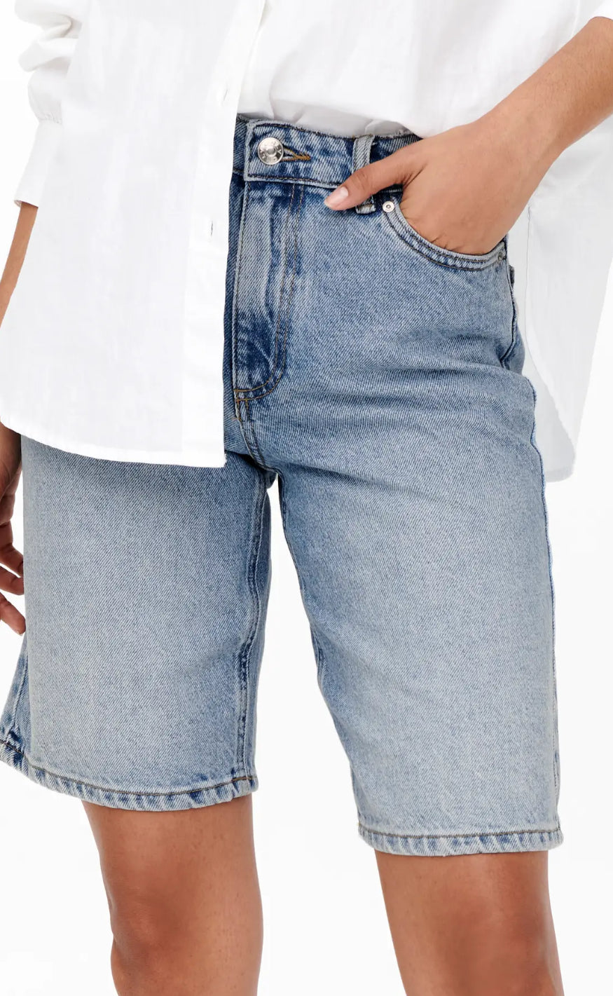 ONLY Shorts - Sonny - Light Blue Denim