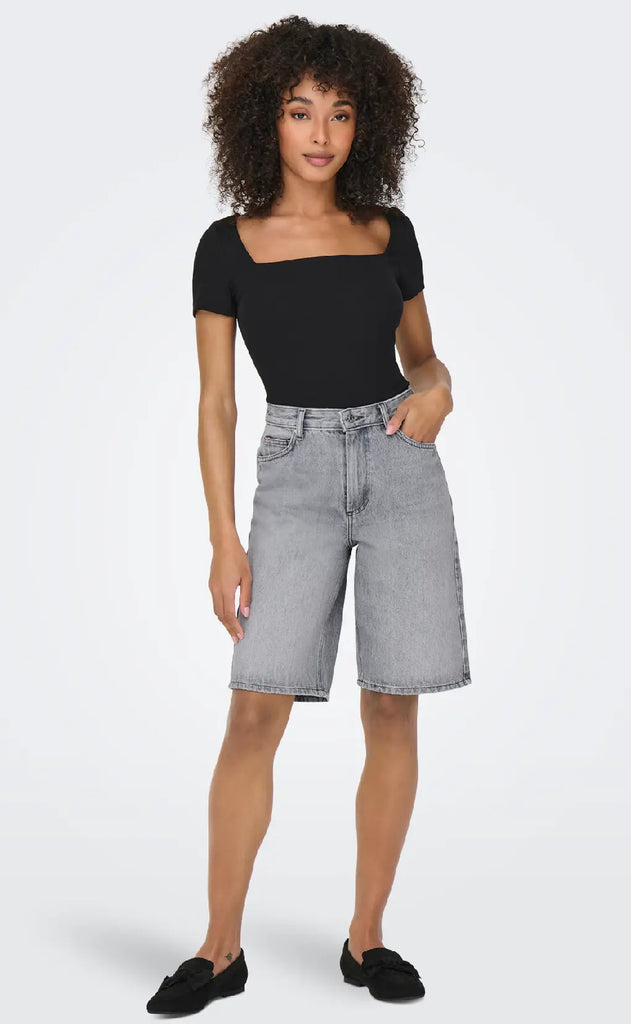 ONLY Shorts - Sonny - Light Grey Denim