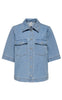 ONLY Skjorte - Belle - Light Blue Denim