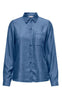 ONLY Skjorte - Charis - Medium Blue Denim