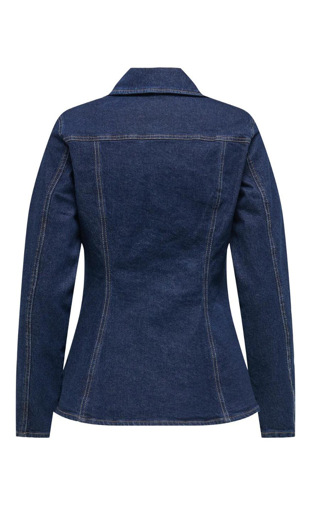 ONLY Skjorte - Elle - Dark Blue Denim