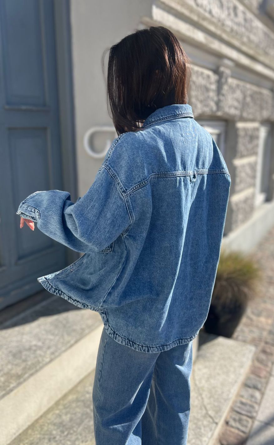 ONLY Skjorte - Emmie - Light Blue Denim