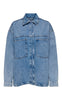 ONLY Skjorte - Emmie - Light Blue Denim