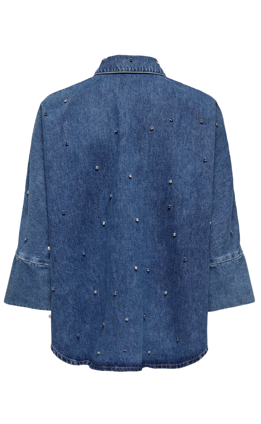 ONLY Skjorte - Grace - Medium Blue Denim