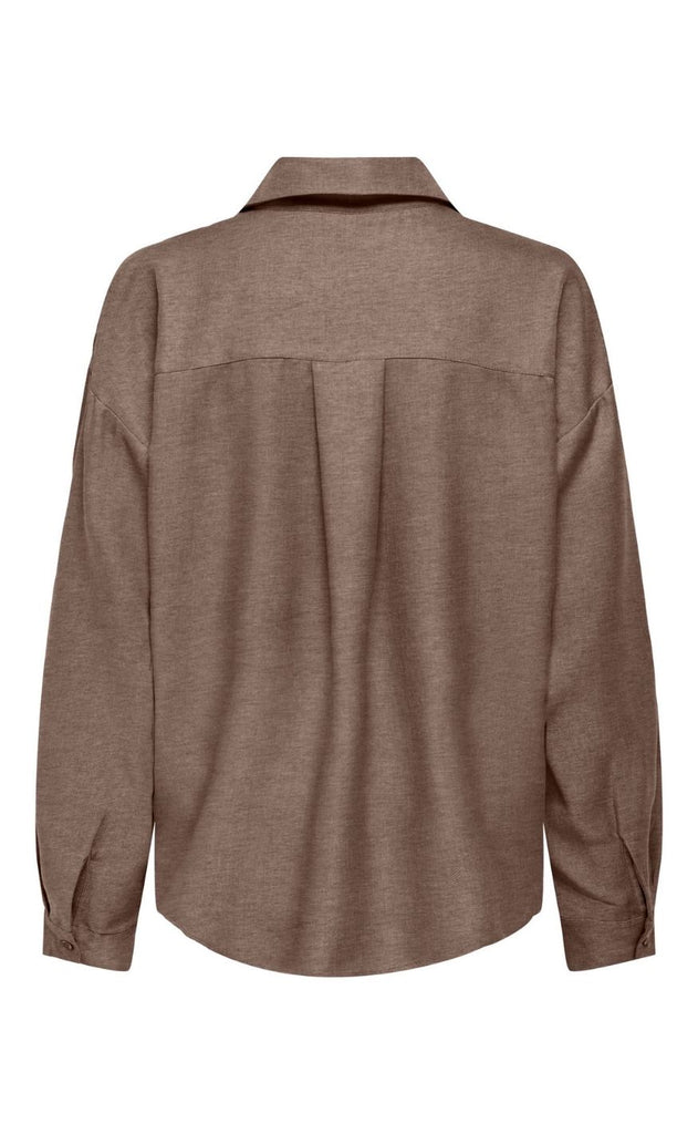 ONLY Skjorte - Harriet Life - Leafless Tree Melange