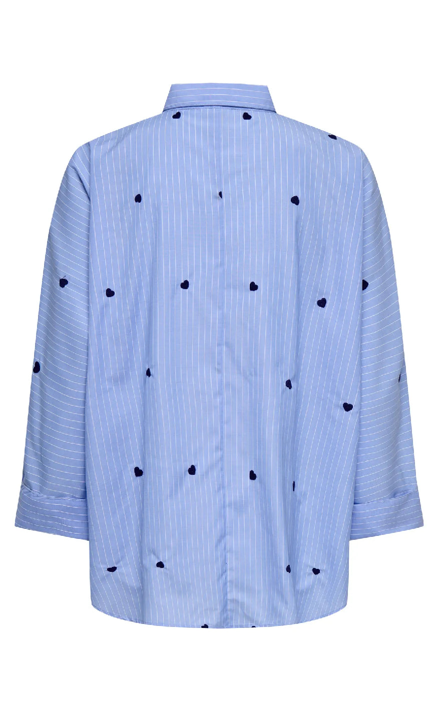 ONLY Skjorte - Lina Grace - Moonlight Blue/Stripe
