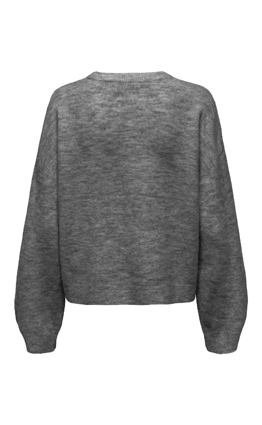 ONLY Striktrøje - Simoni - Medium Grey Melange