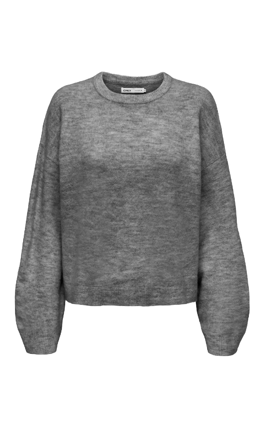 ONLY Striktrøje - Simoni - Medium Grey Melange
