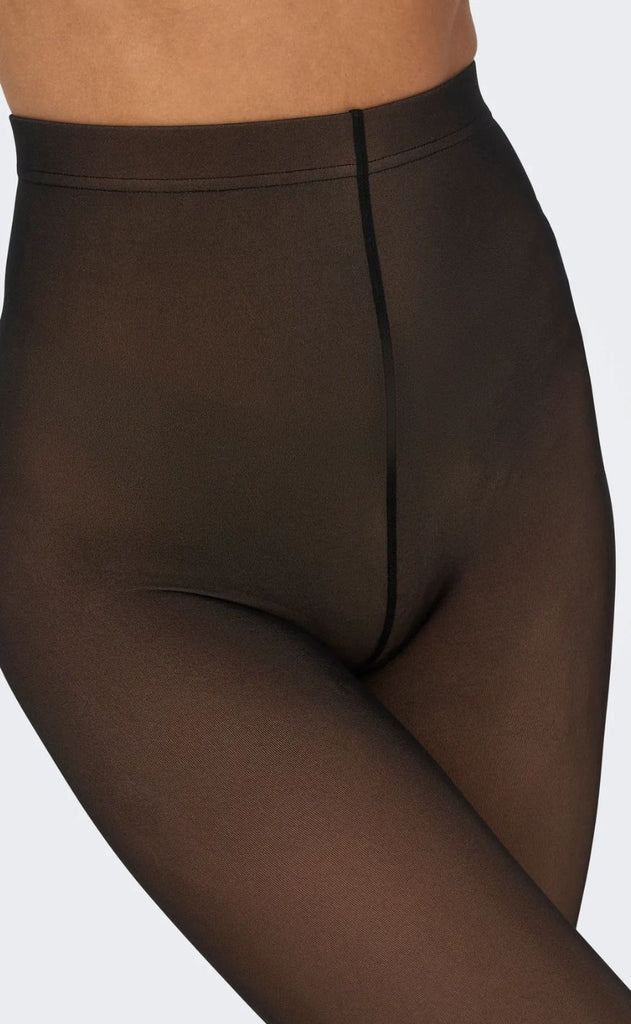 ONLY Strømpebukser - Tenna - Black