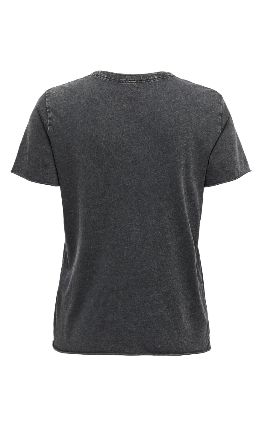 ONLY T-Shirt - Lucy - Black Rose Courage