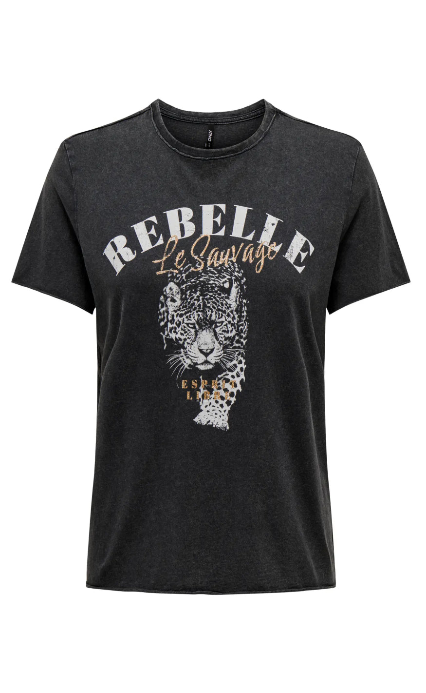 ONLY T-Shirt - Lucy - Phantom Rebelle Miss