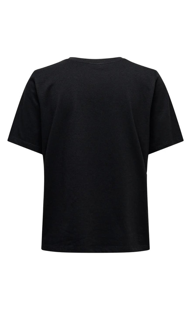 ONLY T-Shirt - Only S/S Tee - Black