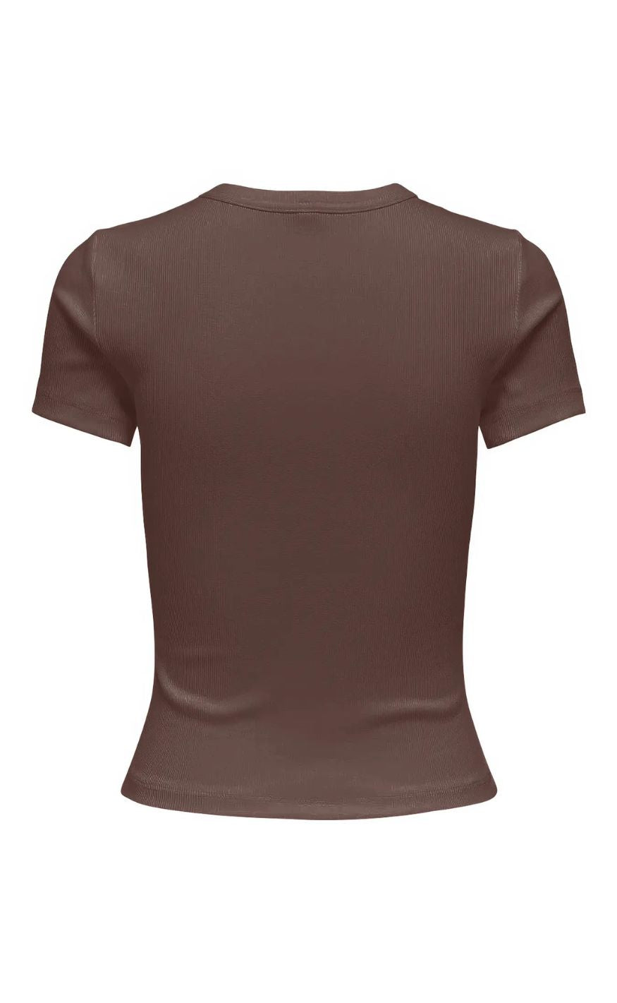 ONLY T-Shirt - Val - Chocolate Martini