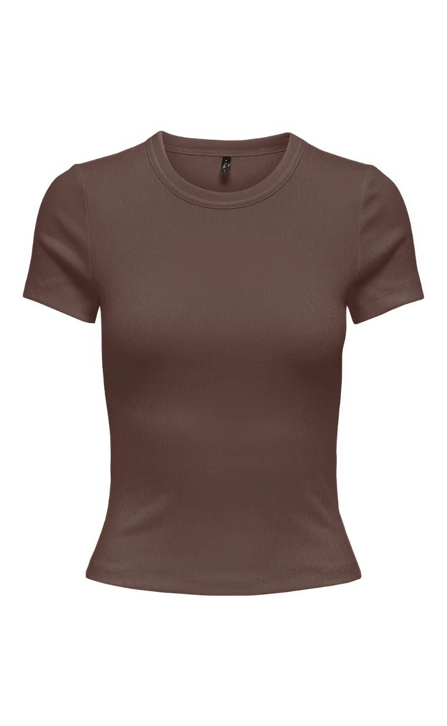 ONLY T-Shirt - Val - Chocolate Martini