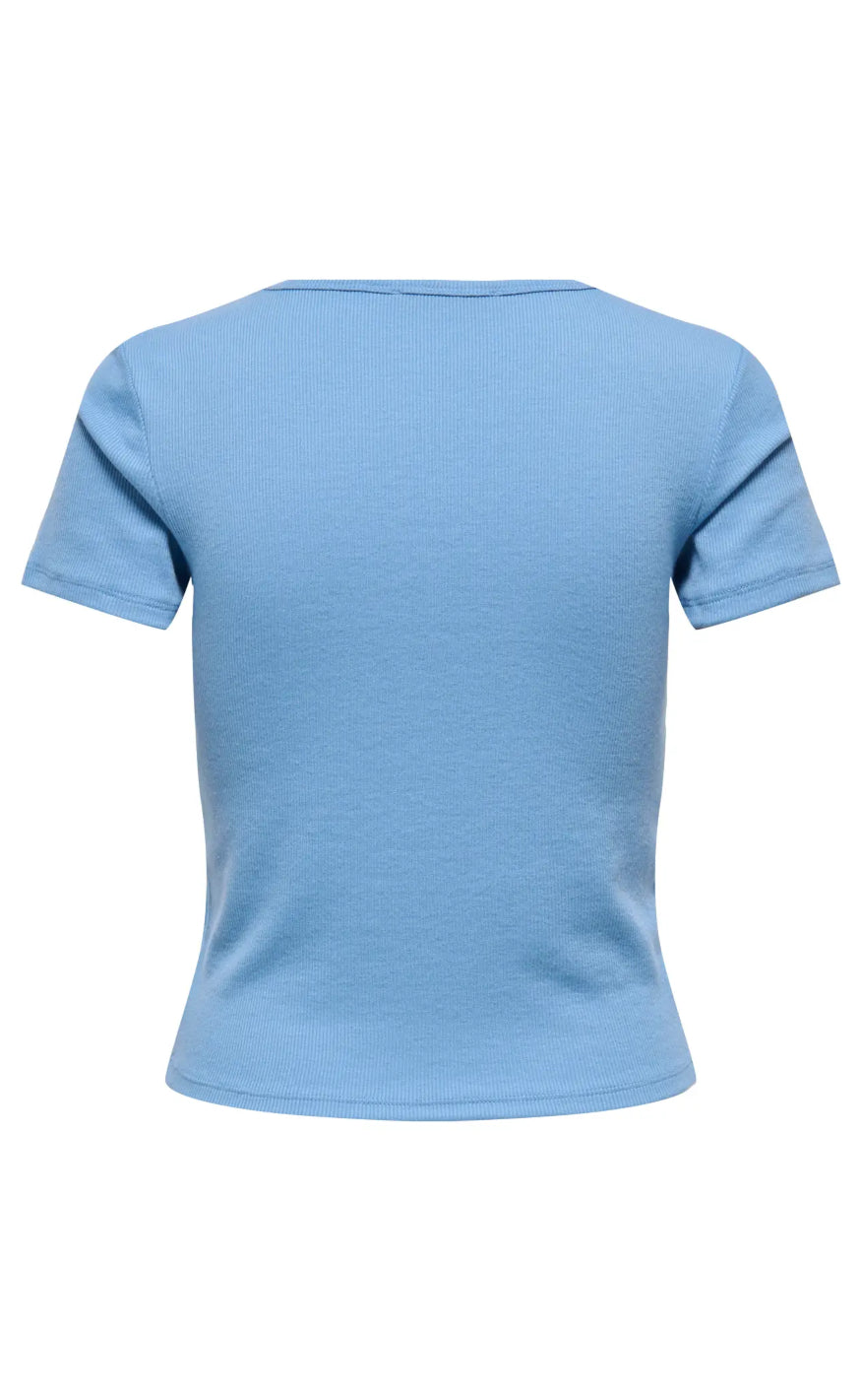 ONLY T-shirt - Elva June - Allure/Sea Shell