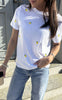 ONLY T-shirt - Ketty Life - Bright White Lemon