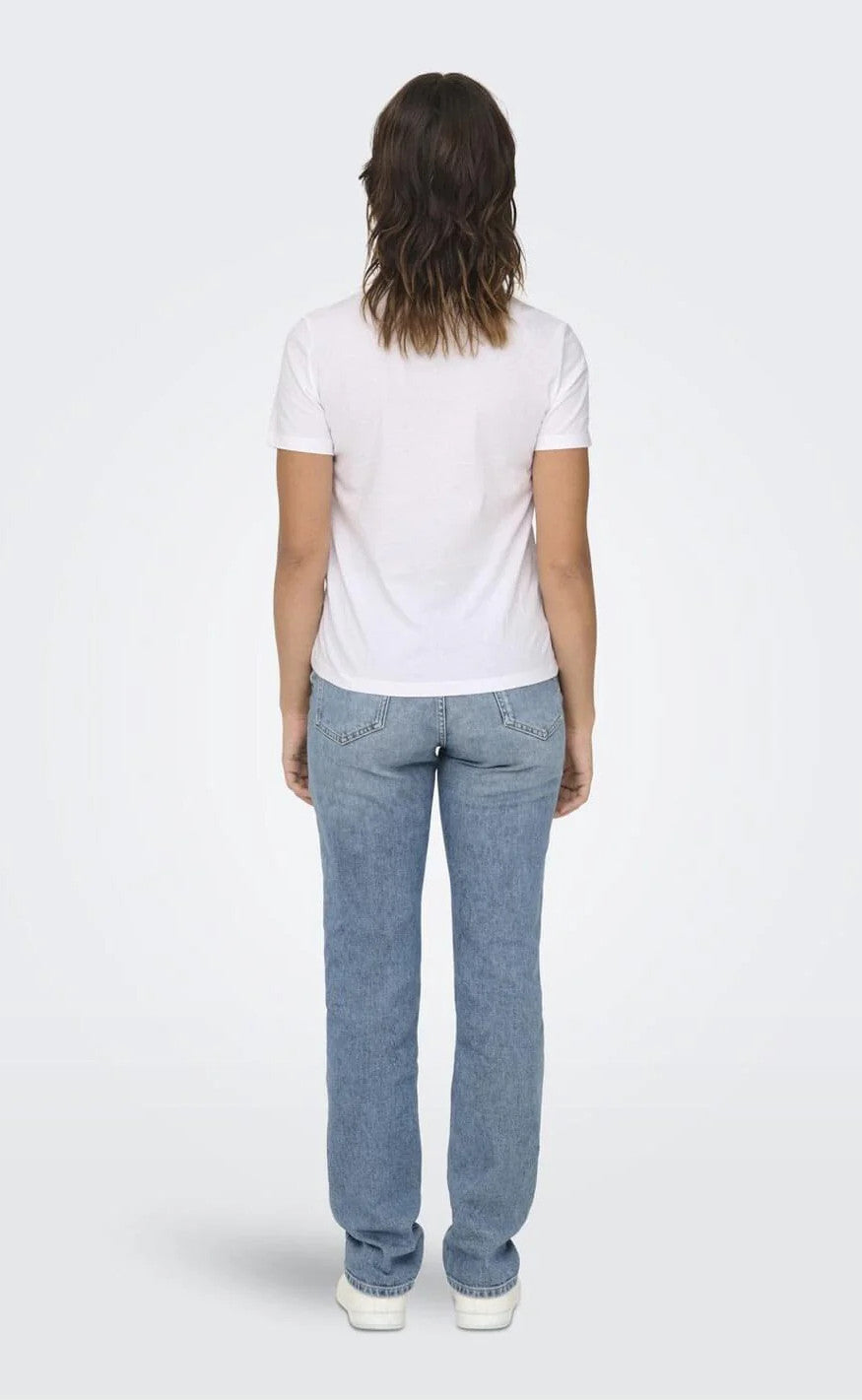 ONLY T-shirt - Ketty Life - Bright White/Cherries
