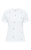 ONLY T-shirt - Ketty Life - Bright White/Cherries