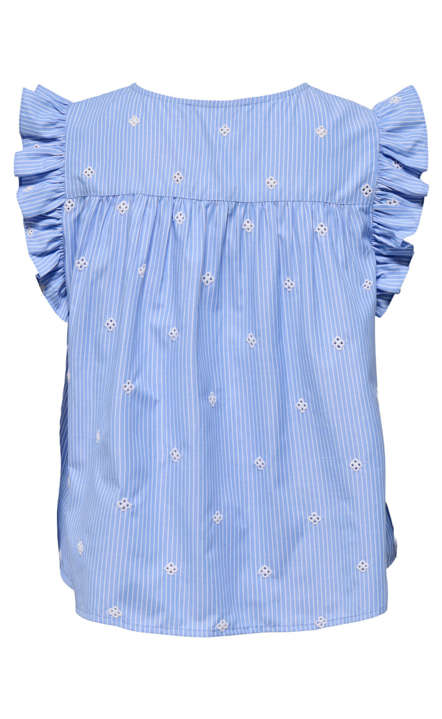 ONLY Top - Amanda - Coronet Blue
