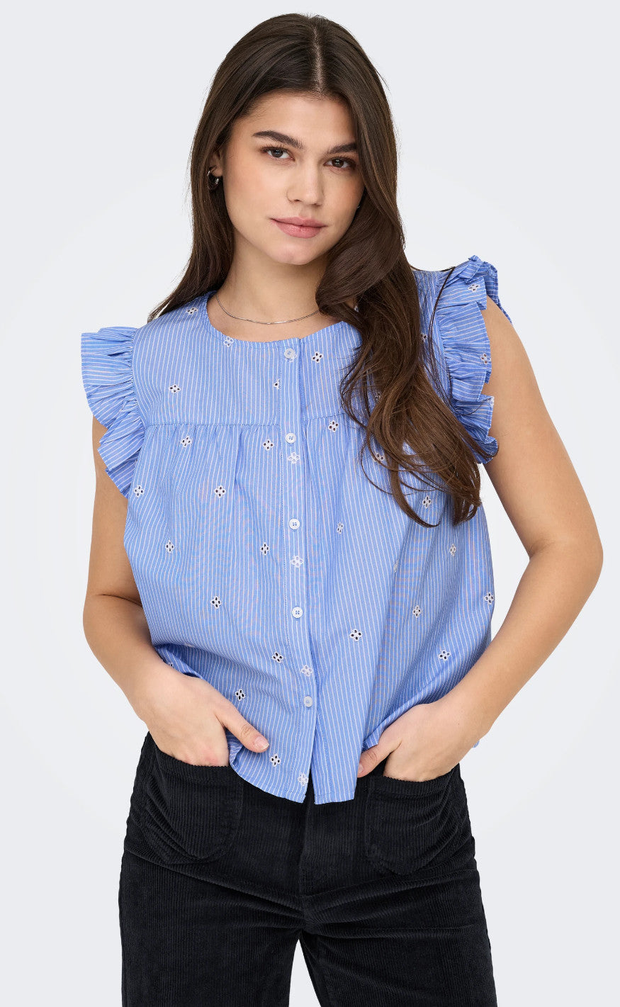 ONLY Top - Amanda - Coronet Blue