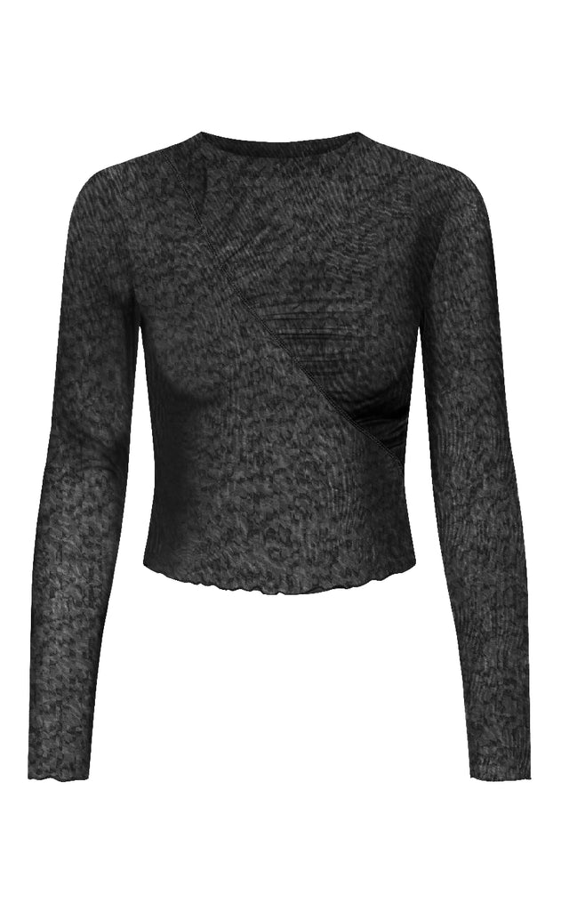 ONLY Top - Canja Mesh - Black