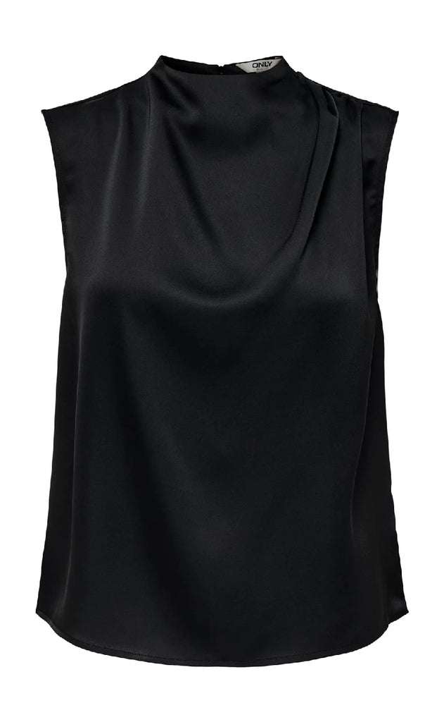 ONLY Top - Chigo Life SL Pleat - Black